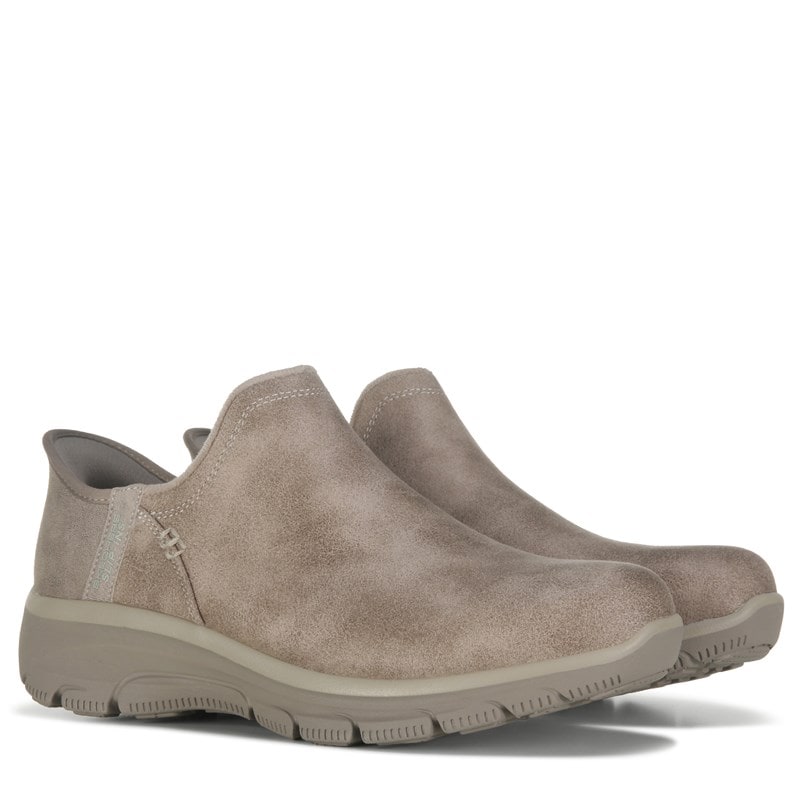 Skechers Women's Slip-Ins Easy Going Modern Hour Slip On Shoes (Taupe) - Size 8.5 M