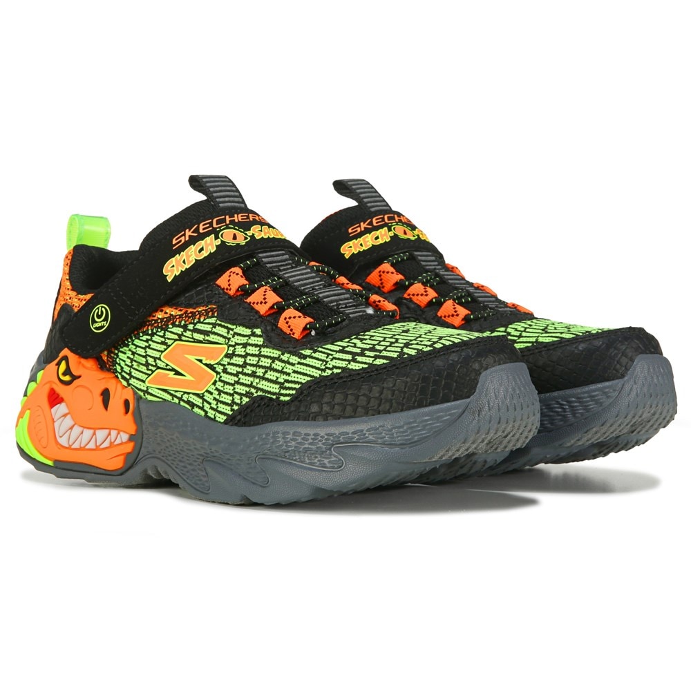 Skechers Kids' Dino Lights Lighted Sneaker Little/Big Kid | Famous Footwear