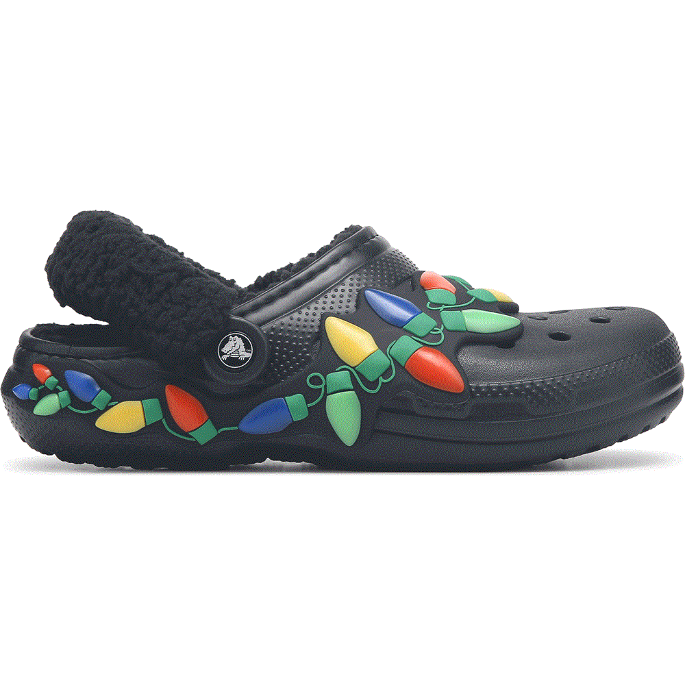Crocs Classic Holiday Lined Clog | Famous Footwear display picture 1