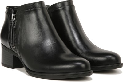 Black booties famous online footwear