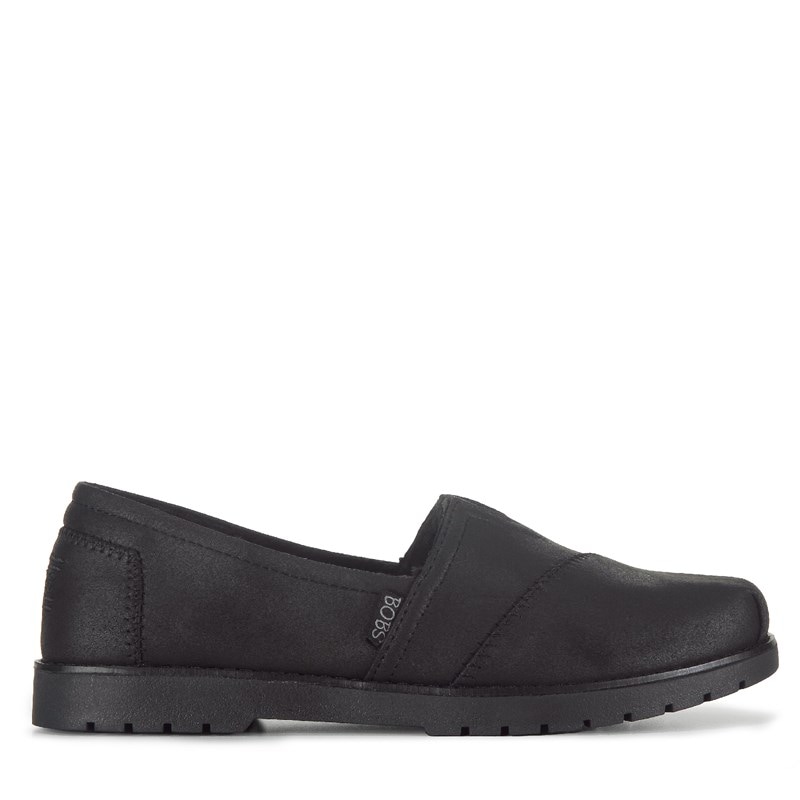 Bobs from Skechers Women s Chill Lugs Urban Spell Slip On Shoe Black 9