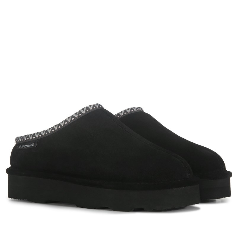 Bearpaw Women's Martis Slipper Shoes (Black) - Size 6.0 M