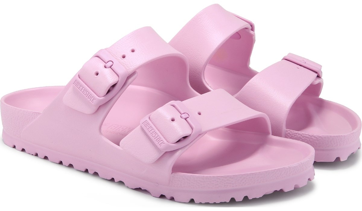 サンダル・ミュール BIRKENSTOCK Woman Flat sandals Pink 1029642 Birkenstock 1029642 ARIZONA BIG BUCKLE EVA Sandaletts in
