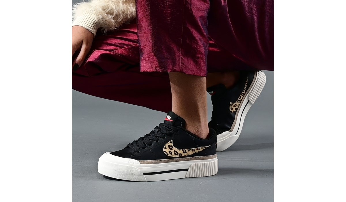 Nike Women's Court Legacy Lift Platform Sneaker Famous Footwear