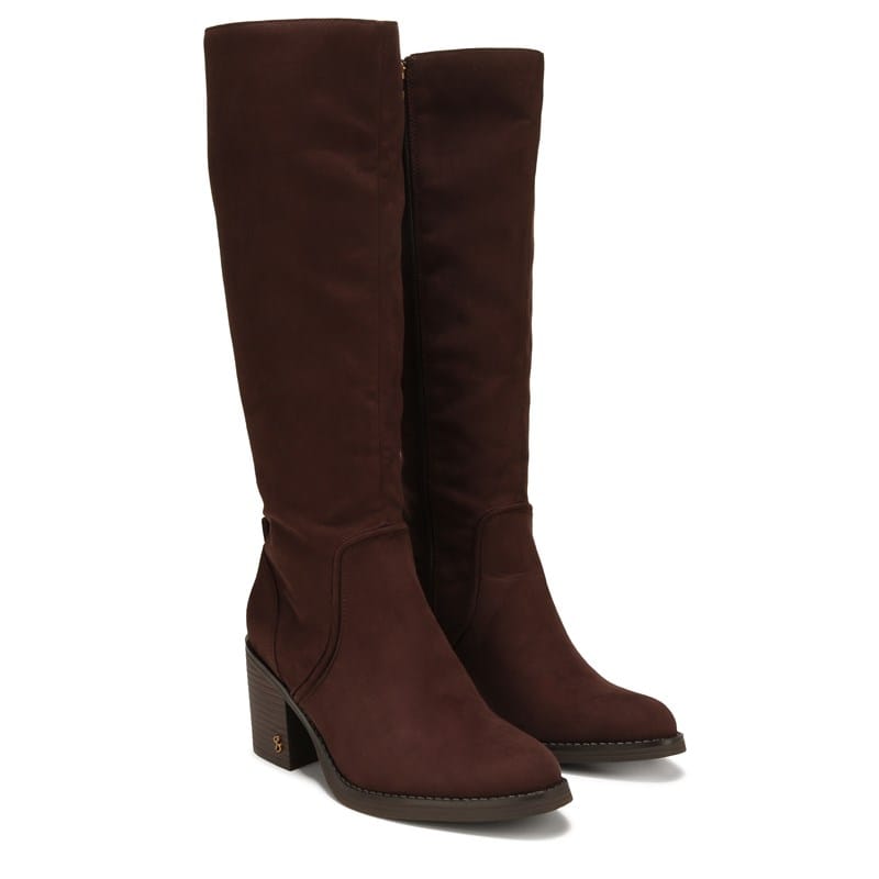 Sam And Libby Women's Iris Knee High Boots (Café Noir/Dark Brown) - Size 10.0 M