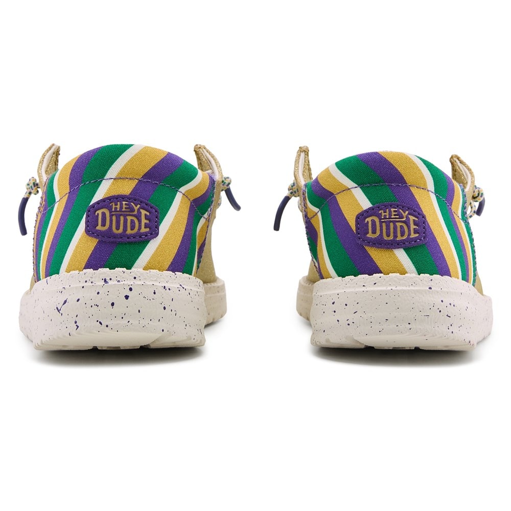 HEYDUDE Women's Wendy Mardi Gras Casual Slip On Famous Footwear