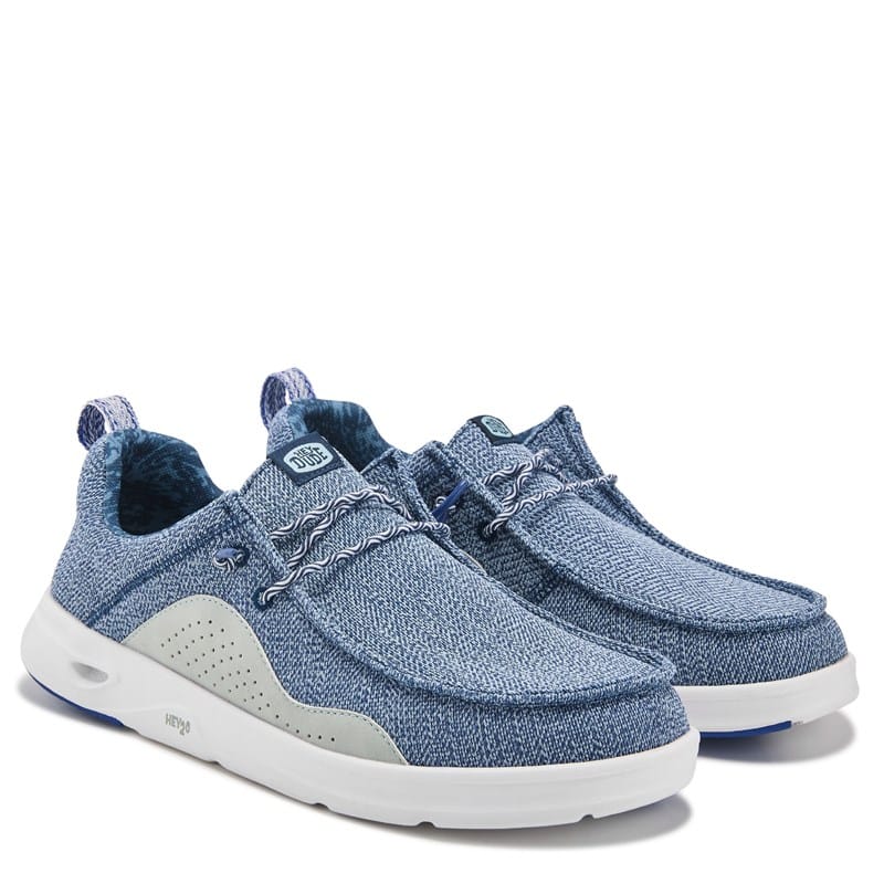 Heydude Men's Wally Hey2o Mesh Slip On Shoes (Blue Mesh) - Size 13.0 M