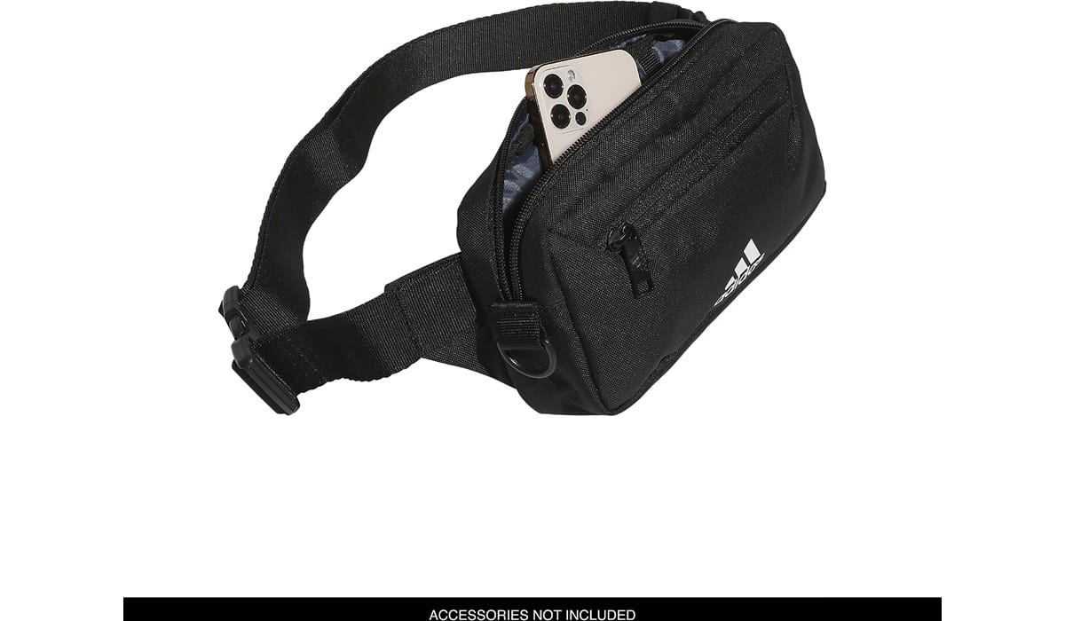 adidas fanny pack black and white