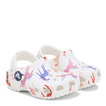 Crocs Kids' Graphic Classic Clog Toddler | Famous Footwear