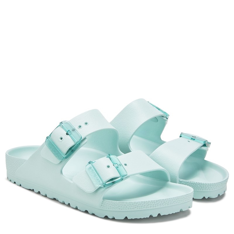 Birkenstock Women's Essentials Arizona Footbed Sandals (Surf Green) - Size 38.0 M