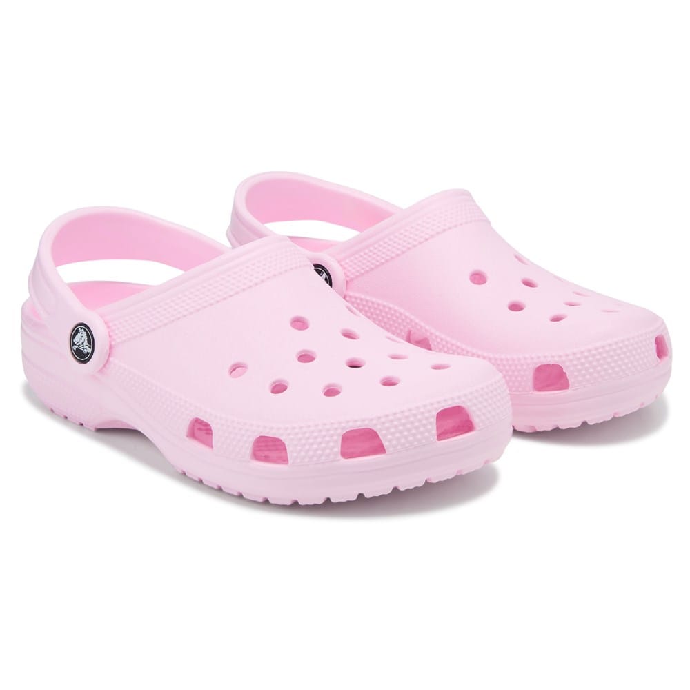 Pink crocs Crocs Classic High-Shine Clog - Pink Crush | Journeys main image 4