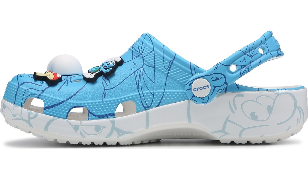 サンダル Crocs Smurfs Classic Clog Crocs Smurfs Classic Clog | Famous Footwear