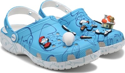 Crocs Smurfs Classic Clog | Famous Footwear