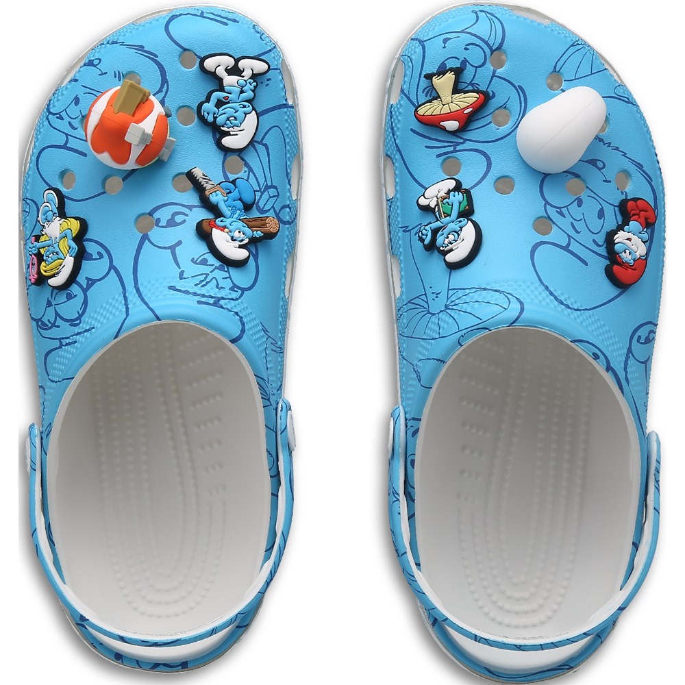 サンダル Crocs Smurfs Classic Clog Crocs Smurfs Classic Clog | Famous Footwear