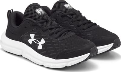 Kids' Assert 10 Running Shoe Big Kid - Black/White Wide