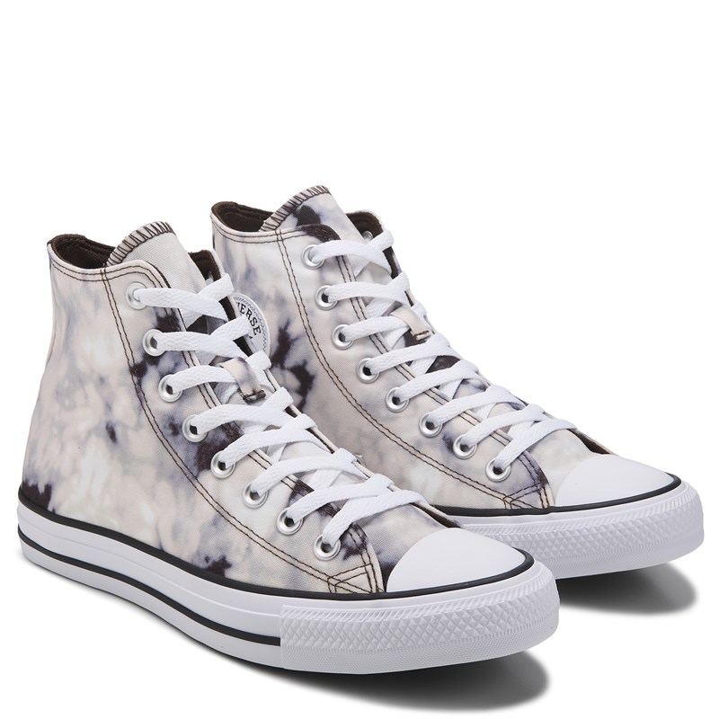 Converse Chuck Taylor All Star Hi Top Sneakers (Grey Tie Dye) - Size 5.5 M