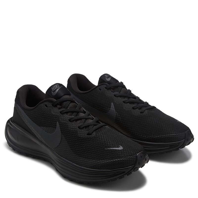 Nike Men's Revolution 8 Running Shoes (Black) - Size 7.0 M