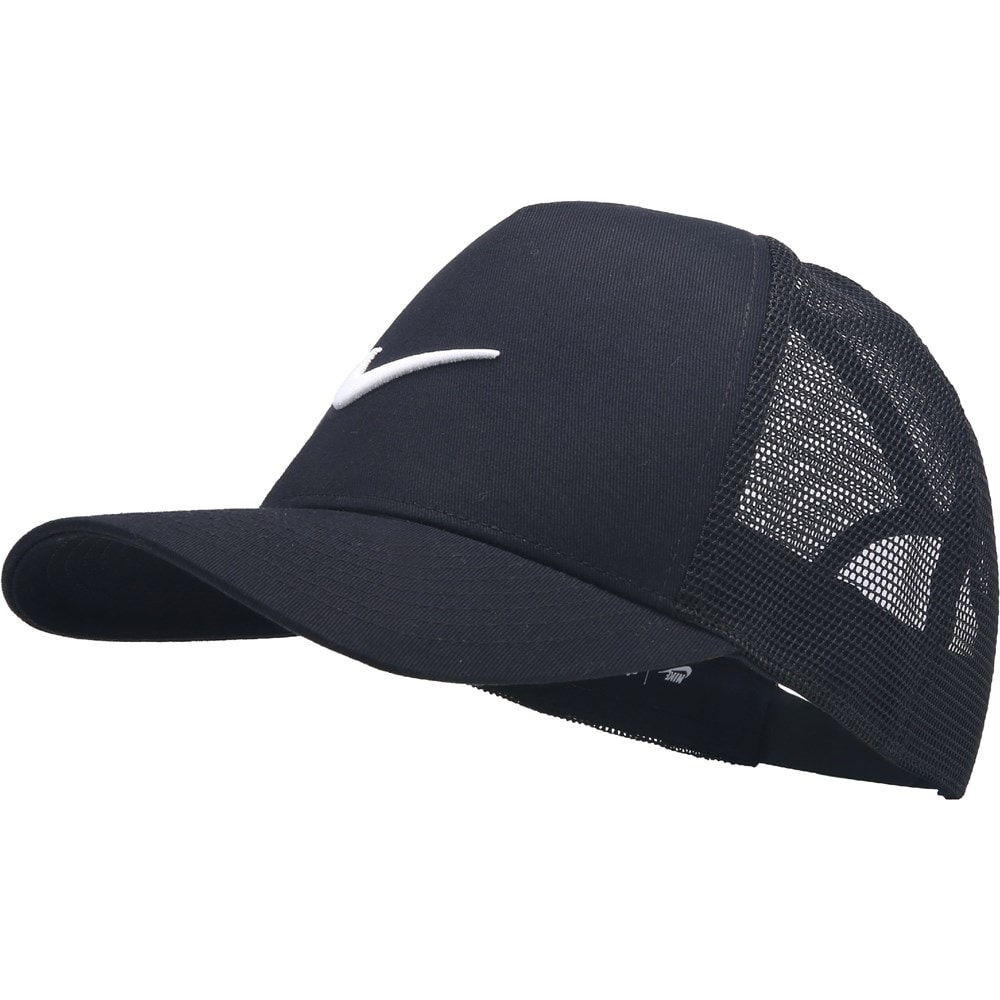 nike swoosh trucker cap
