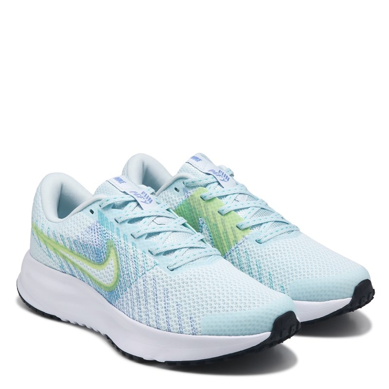 Nike Women's Run Defy Running Shoes (Blue/Green) - Size 5.5 M