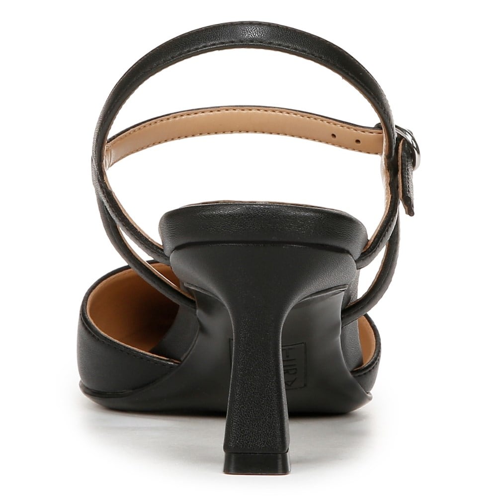 ナチュライザー パンプス シューズ レディース Tara Ankle Strap Pumps Gold Faux Leather Naturalizer Women\u0027s Tara Dress Shoe | Famous Footwear