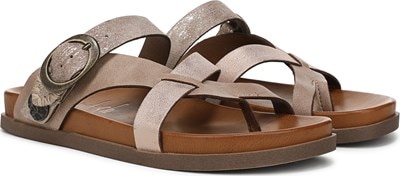 Women's Lilac Footbed Slide Sandal