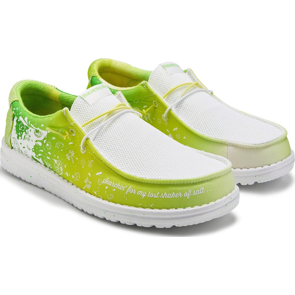 HEYDUDE Men's Wally Margaritaville Casual Shoe Famous Footwear