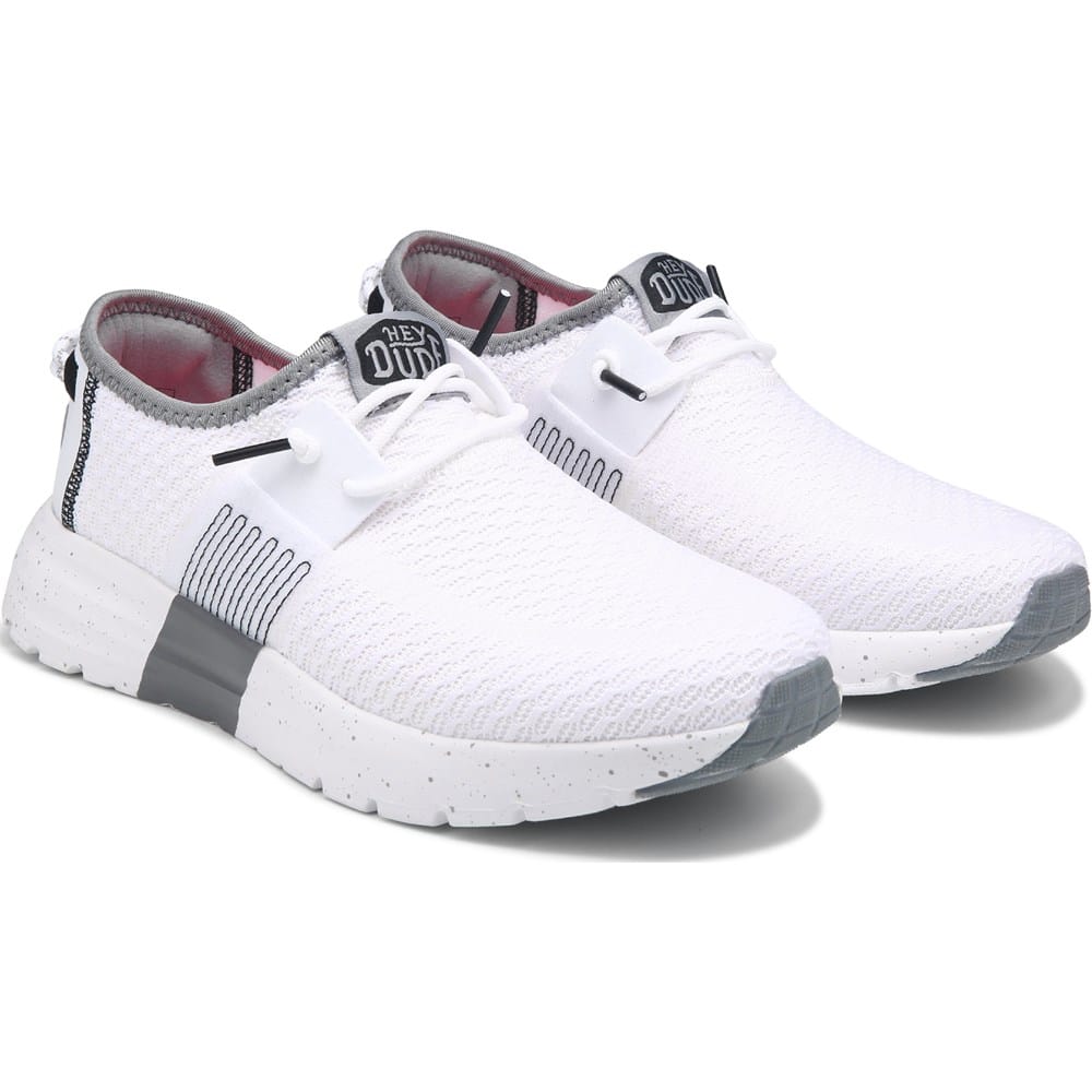 Hey Dude Sirocco White Slip-on Sneaker Shoes Size 10 Hey Dude Men main image 4