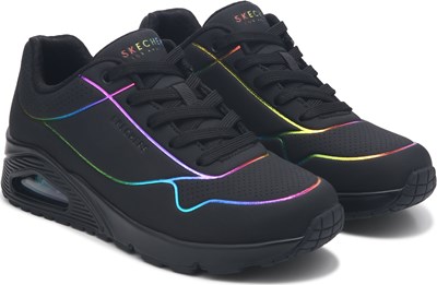◆SKECHERS◆ Men's Uno Wide SL0MCCFX061 Skechers Men's Street Uno Wide Sneaker | Famous Footwear