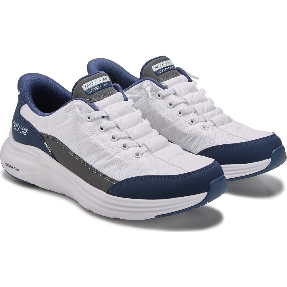 Skechers Women's Slip-ins Contour Foam Cozy Fit Sneaker Famous