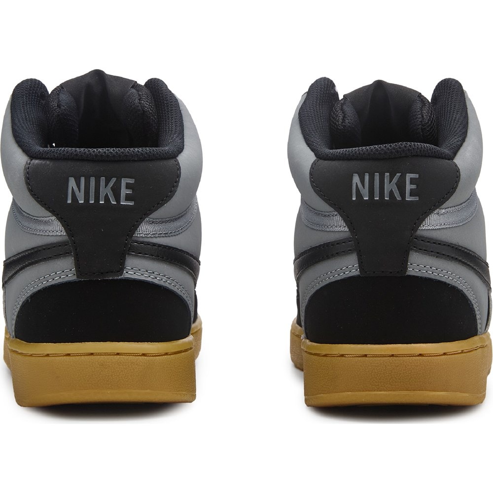 綺麗❗️Court Vision Mid Light Sky Grey/Black Size 10 - Nike Court Vision Mid Next Nature Light Smoke Gray
