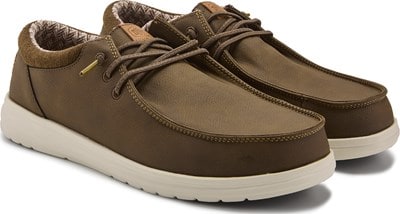 Hey Dude Wally Sox Men's Loafers Blue Orange Comfort