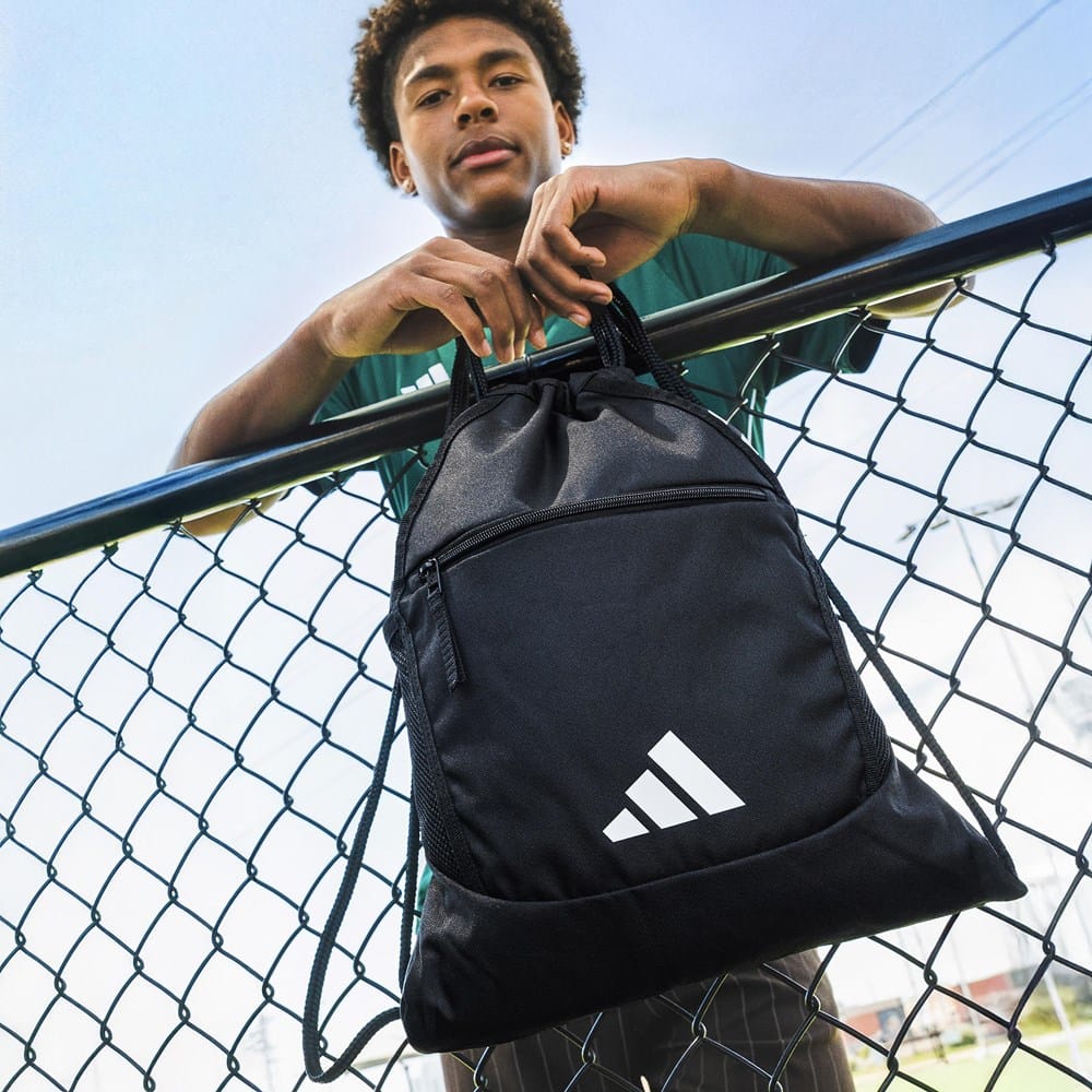 adidas backpack with drawstring and flap Alliance Sackpack for Sports, Small Gym Bag, Black/Gold Metallic/3, OSFA Embrace the spirit of rebellious optimism and take on your day with confidence. adidas Stadium Drawstring Backpack |