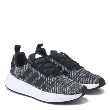 Adidas black swift run discount