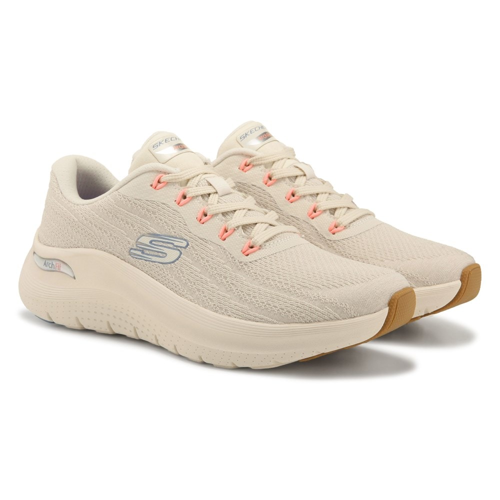 Arch Fit Skechers Mujer Beige Skechers Women's Arch Fit Sneaker