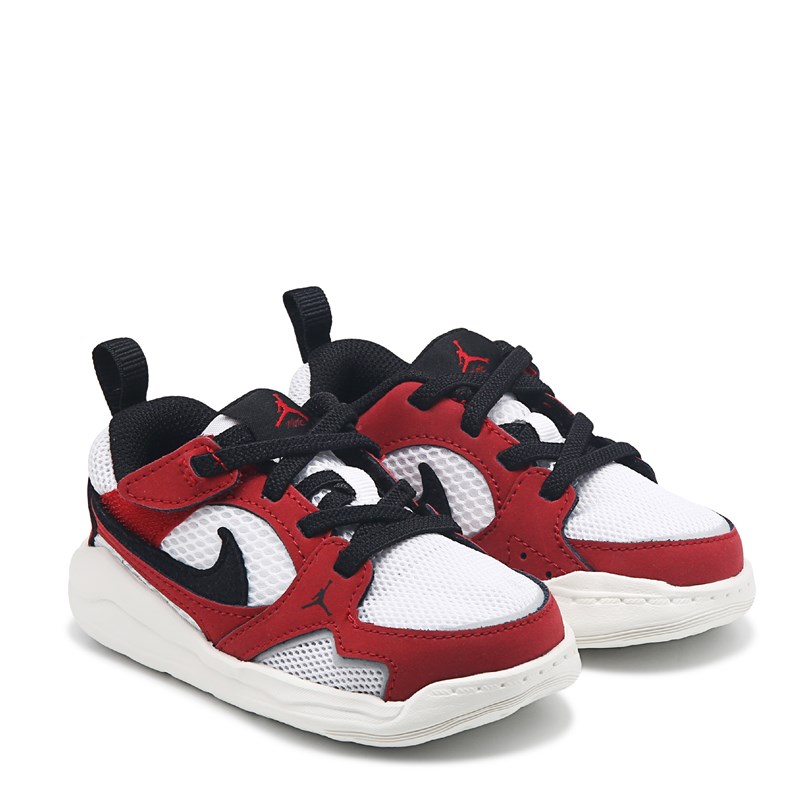 Jordan Kids' Cmft Era Low Top Sneaker Toddler Shoes (White/Red/Black) - Size 9.0 M