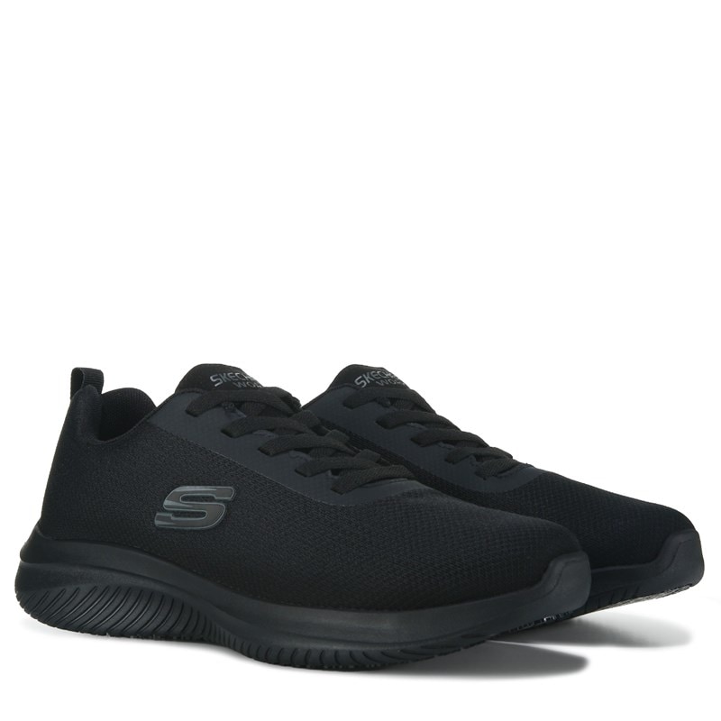 Skechers Work Men's Daxtin Athletic Slip-Resistant Work Sneakers (Black) - Size 10.0 M