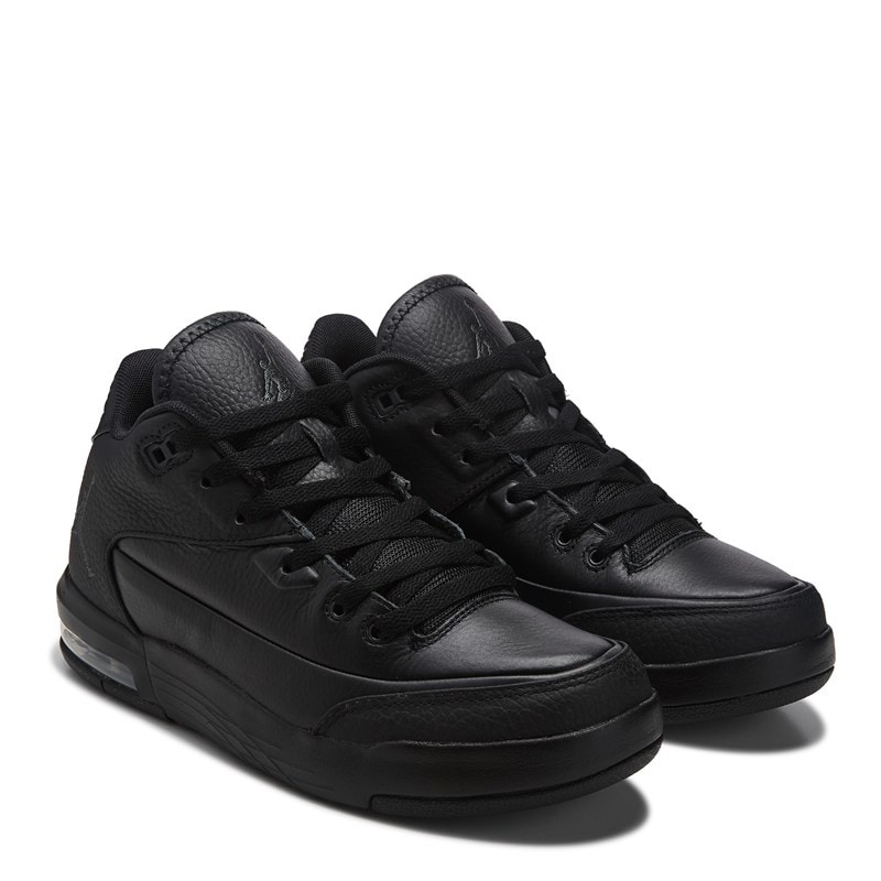 Jordan Men's Flight Origin 3 Mid Sneakers (Black/Grey) - Size 9.5 M