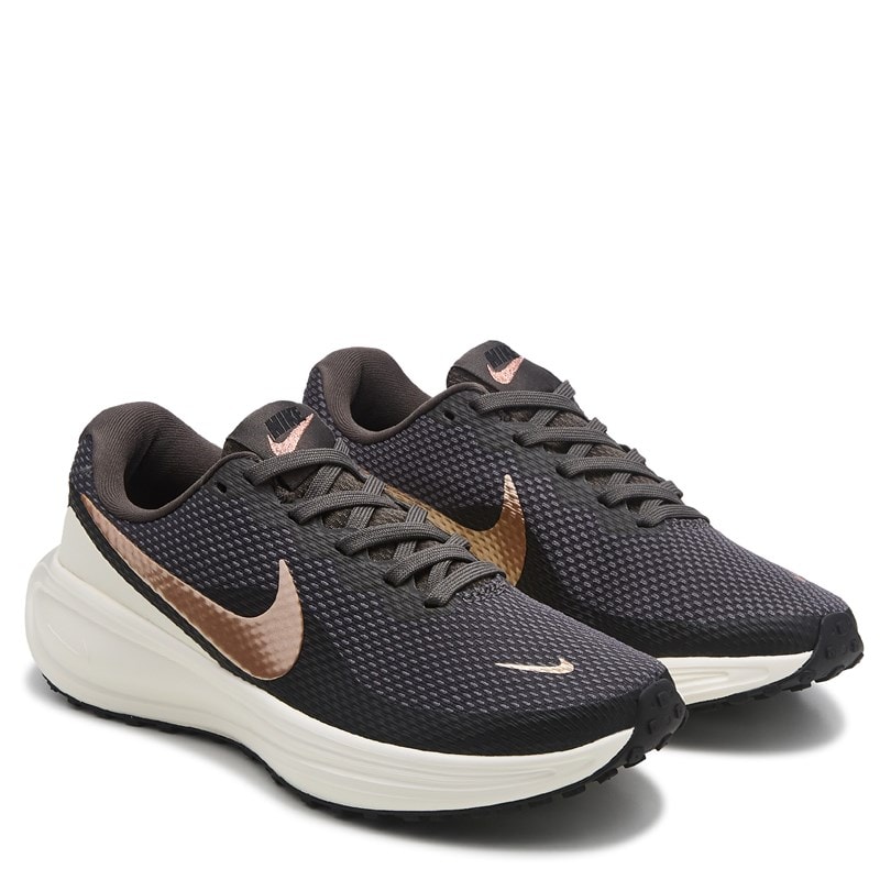 Nike Women's Revolution 8 Running Shoes (Grey/Rose Gold) - Size 9.0 M