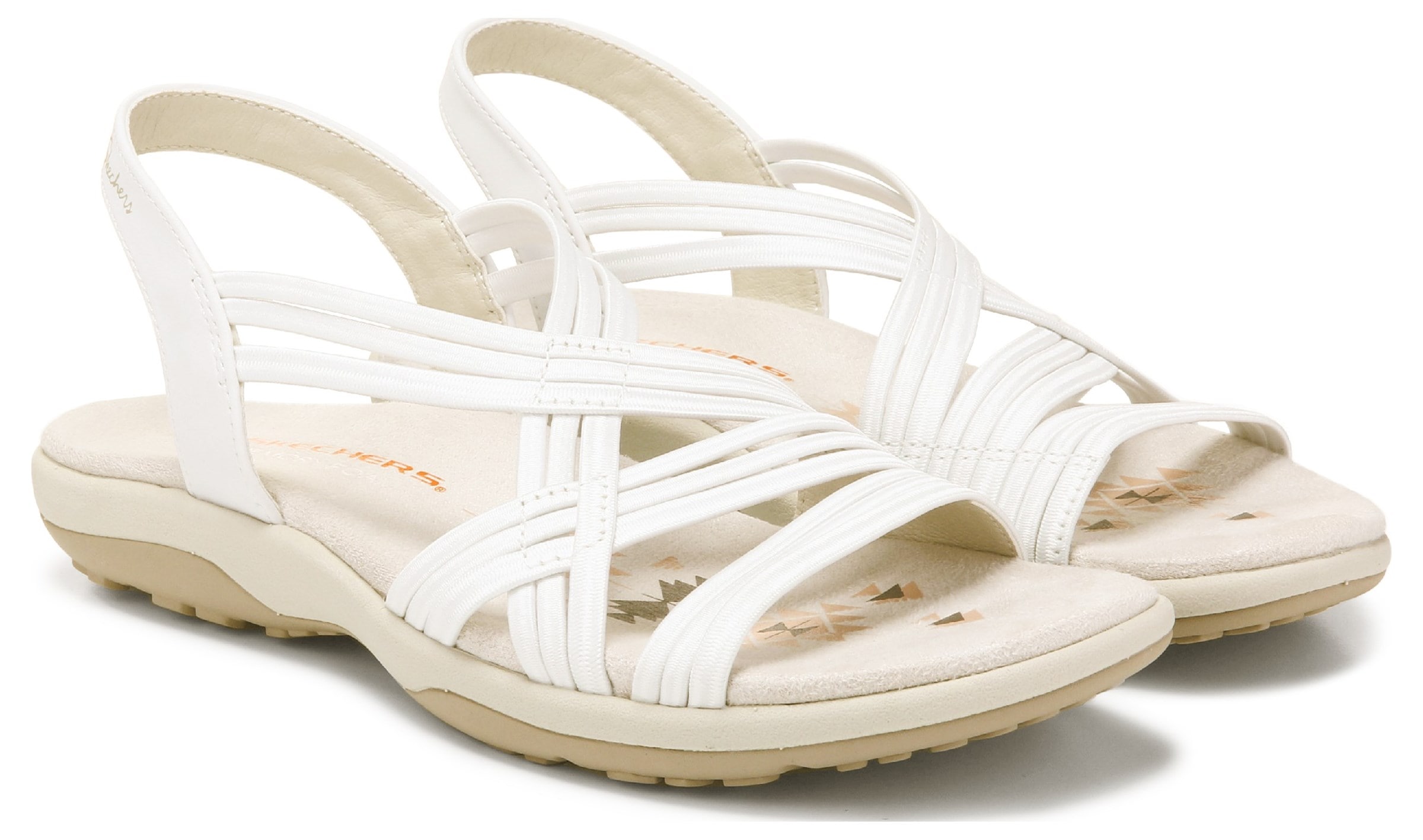 Skechers Women s Reggae Slim Simply Stretch Sandal Famous Footwear