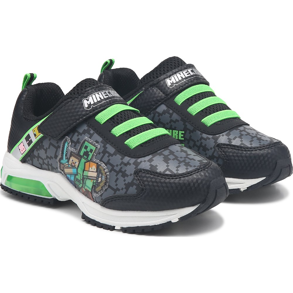 Minecraft Kids' Minecraft Light Up Sneaker Toddler/Little Kid