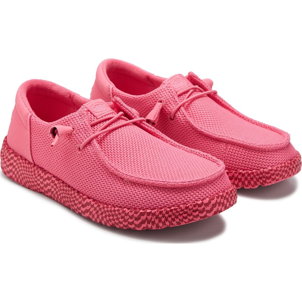 【HI FI FNK】None Dirty Waffled Top Wendy Funk Warped Geo - Black/Lilac – HEYDUDE shoes