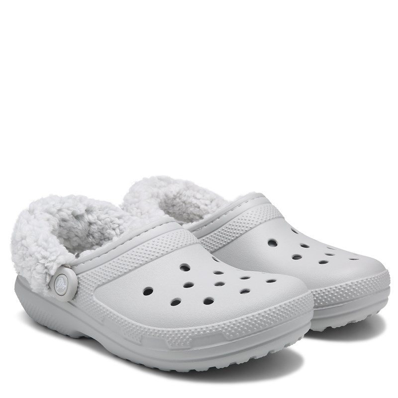 Crocs Classic Fleece Lined Clog Shoes (Atmosphere) - Size 5.0 M