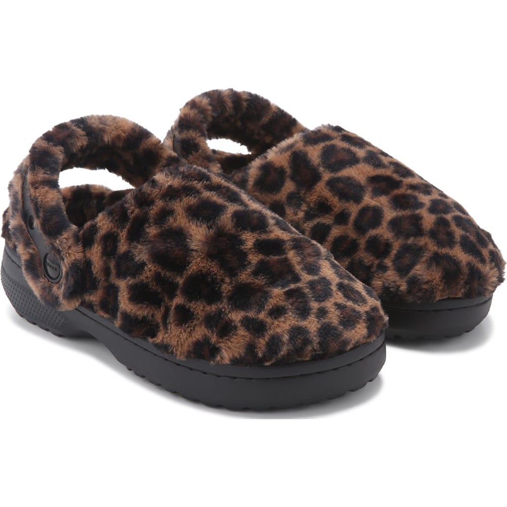 Crocs Classic Unfurgettable Fuzz Clog | Famous Footwear display picture 3