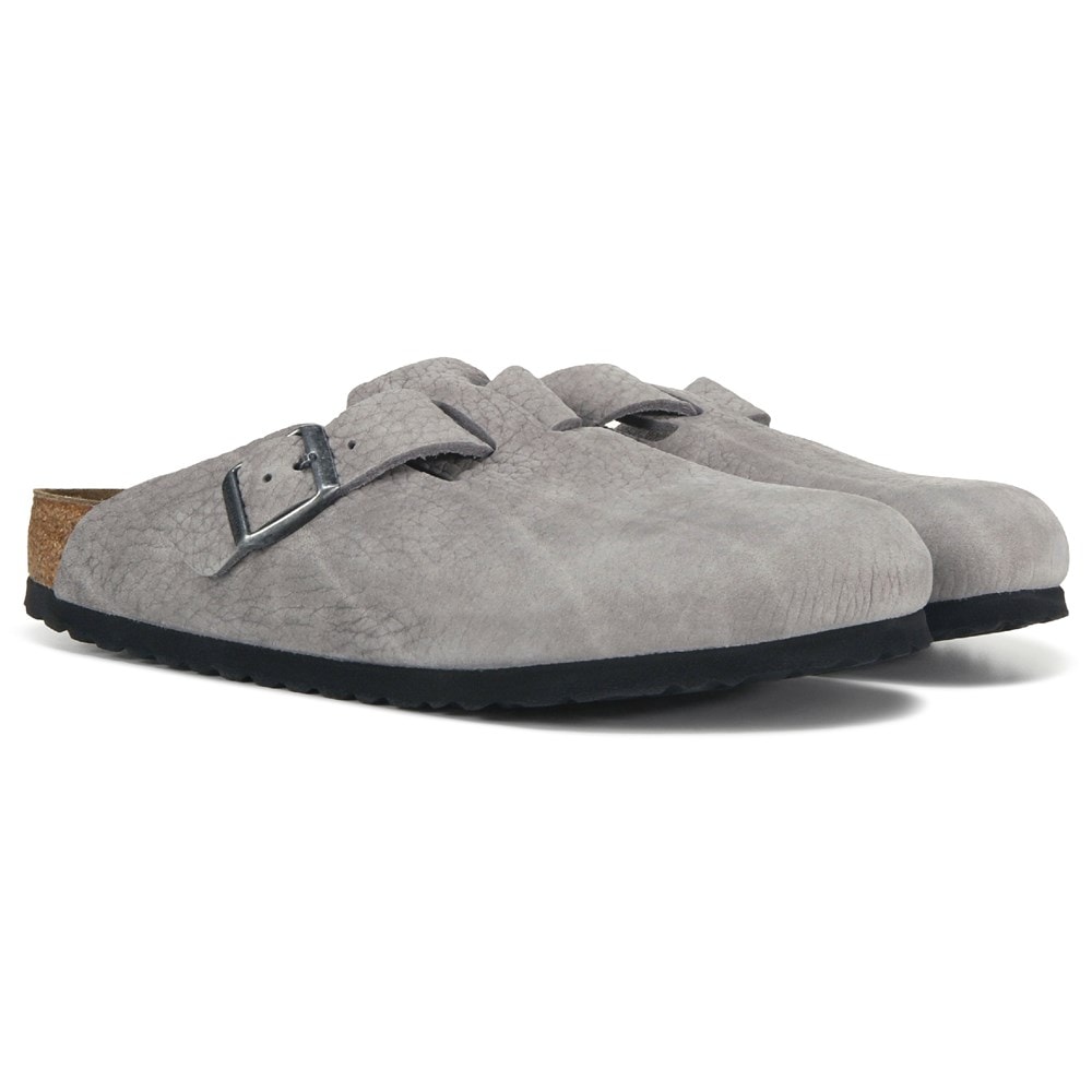 Boston Soft Footbed Suede Leather Taupe