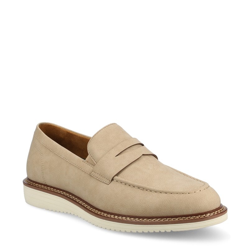 Vance Co. Men's Princeton Penny Loafers (Taupe) - Size 9.0 M
