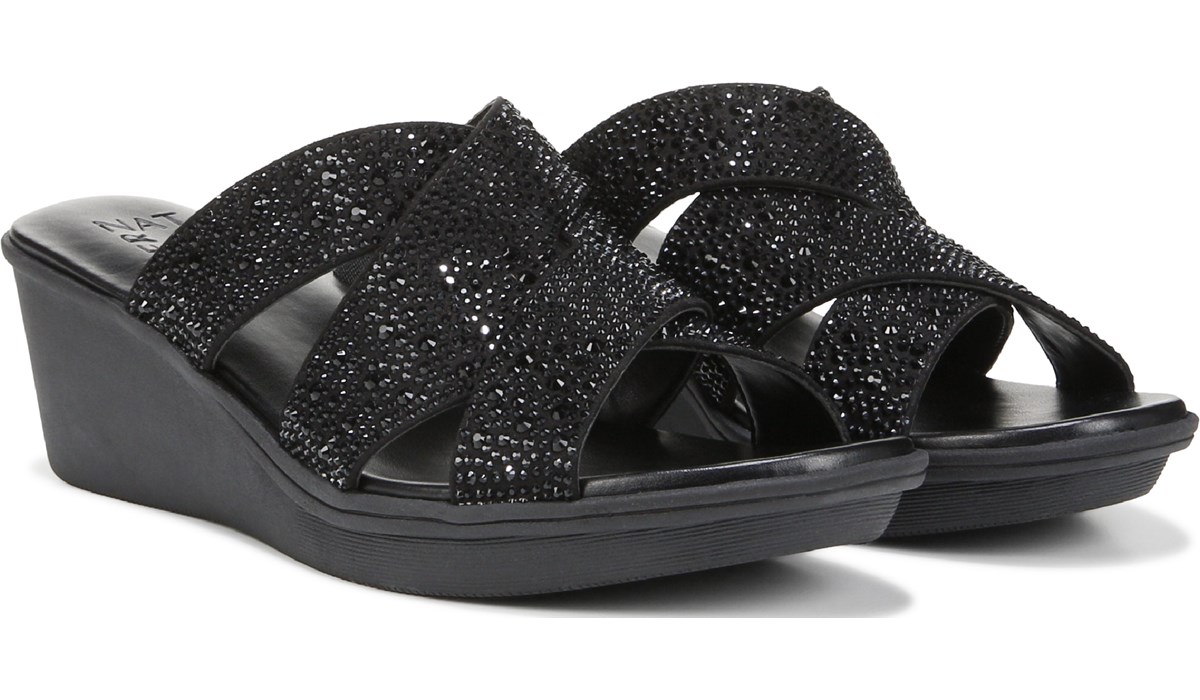 Naturalizer Women s Rowena Wedge Sandal Famous Footwear