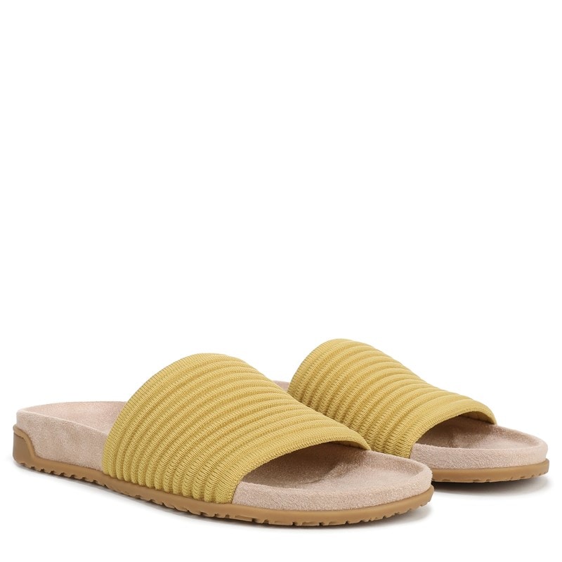 Vionic Women's Evie Knit Slide Sandals (Dijon Knit) - Size 8.0 M