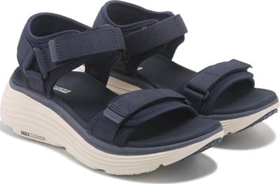 Women's Max Cushioning Endeavour Miranda Sandal - Navy/White