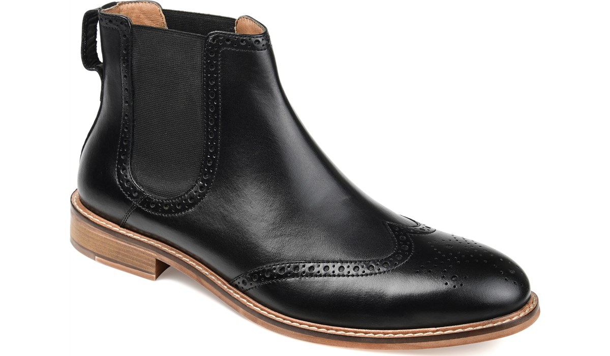 Thomas & Vine Men's Watson Wing Tip Chelsea Boot | Famous Footwear