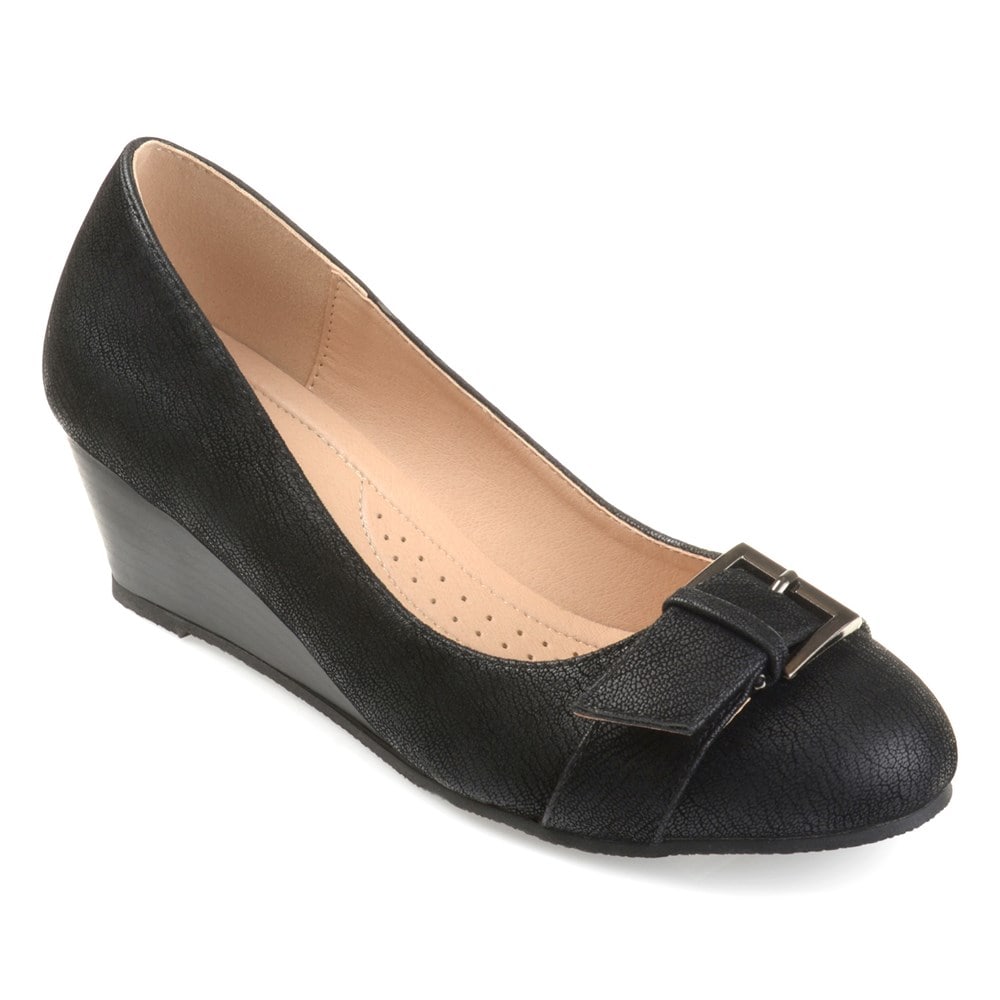 Journee Women's Graysn Wedge Slip On Famous Footwear